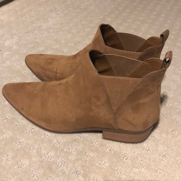 F21 Faux Suede Booties - Picture 4 of 4